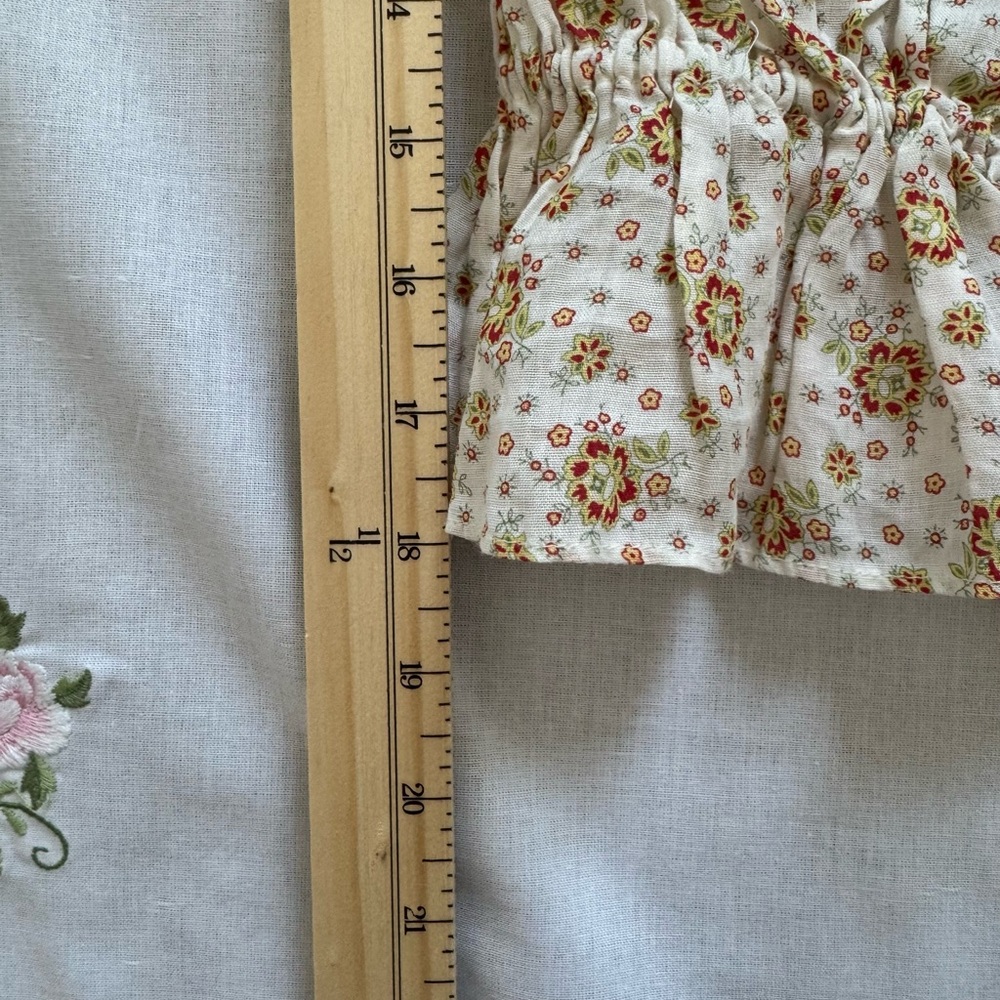 ⟡ Dôen Adie Top in Alabaster Countryside Calico (Size S) ⟡ - Picture 8 of 9